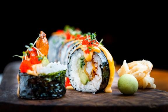 Sushi Social eintök blanda af japanskri og suður-amerískri matargerð
